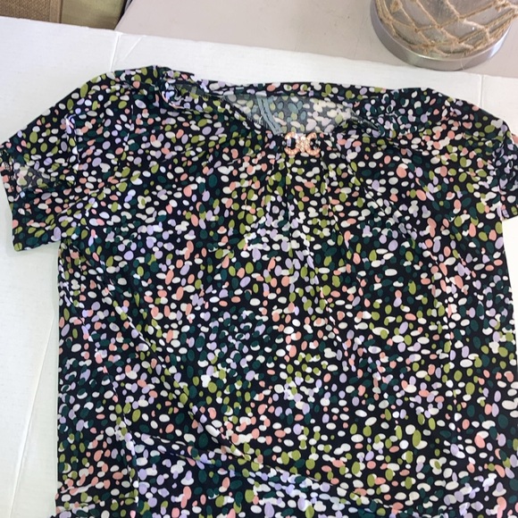 Nwt Liz & Lilli woman’s plus size 3X blouse short sleeve - Picture 10 of 12